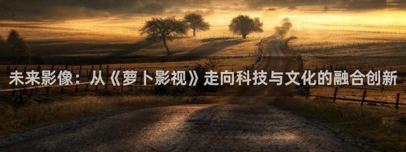 全网极速影视：未来影像：从《萝卜影视》走向科技与文化的融合创新